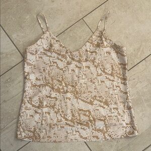 Ann Taylor Factory Snake Print Tank